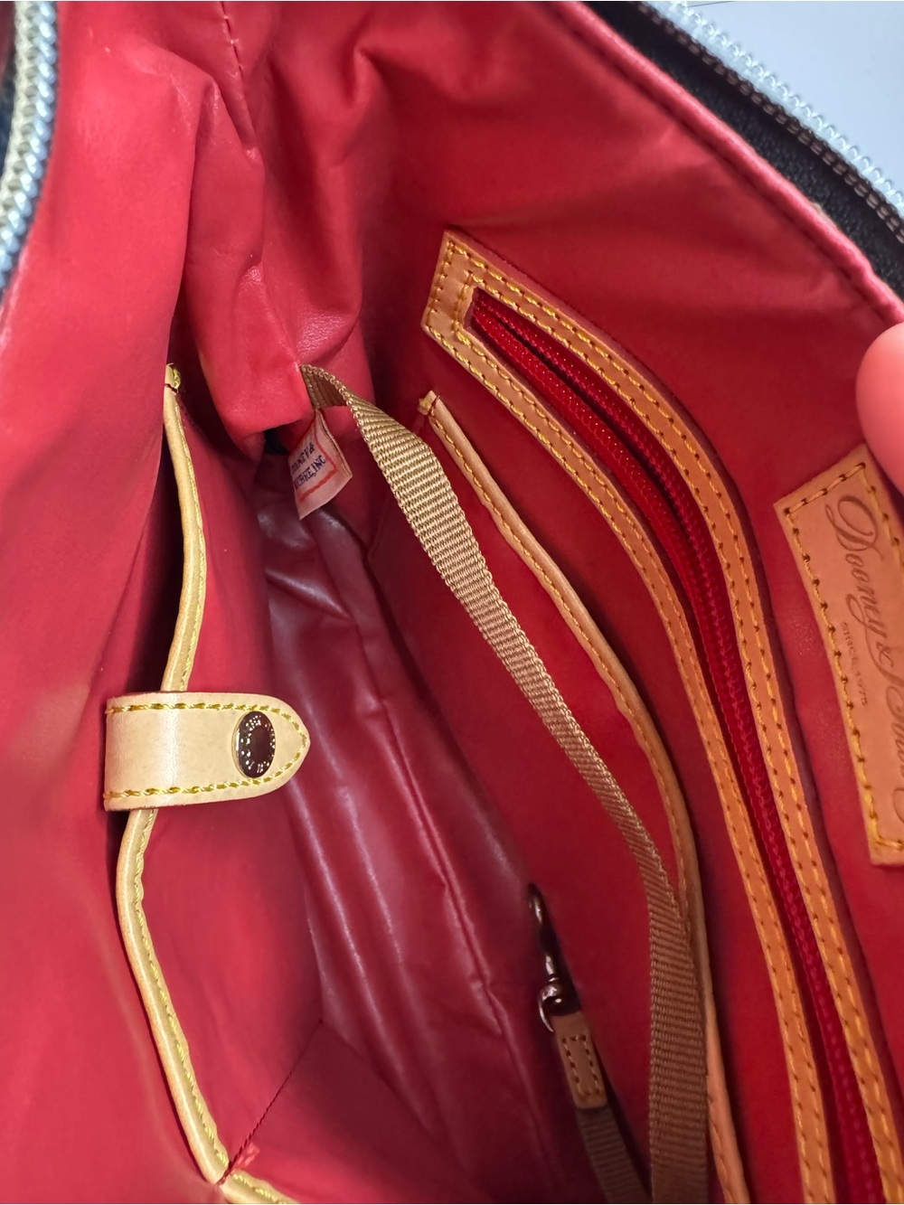 #368 Dooney & Bourke Kimberly Pebble Grain Small Shoulder Bag - Picture 16 of 17